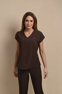 Monise Coffee Performance Women’s Scrub Set