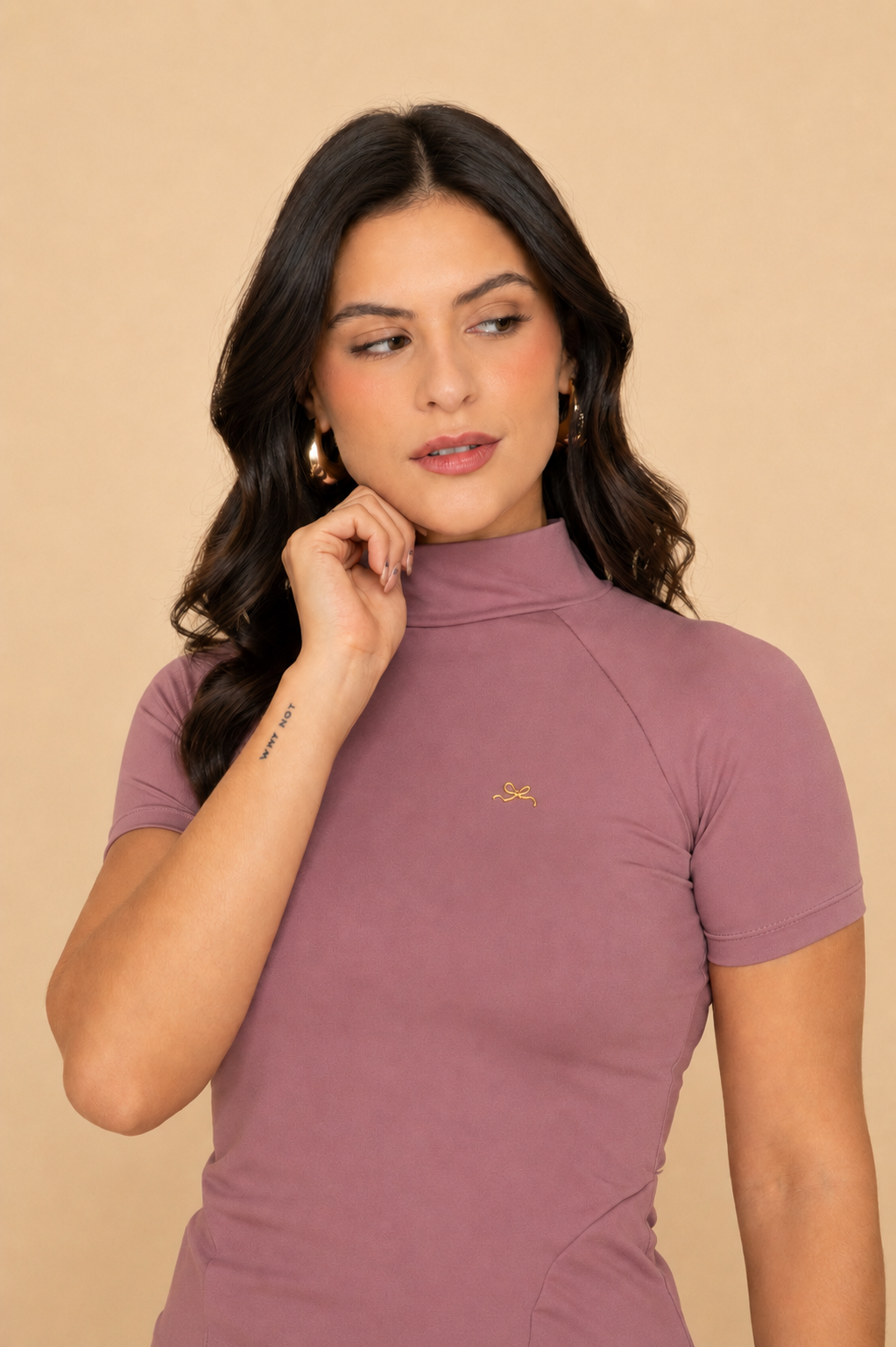 Conjunto de Uniforme Médico Performance Maya para Mujer – Malva