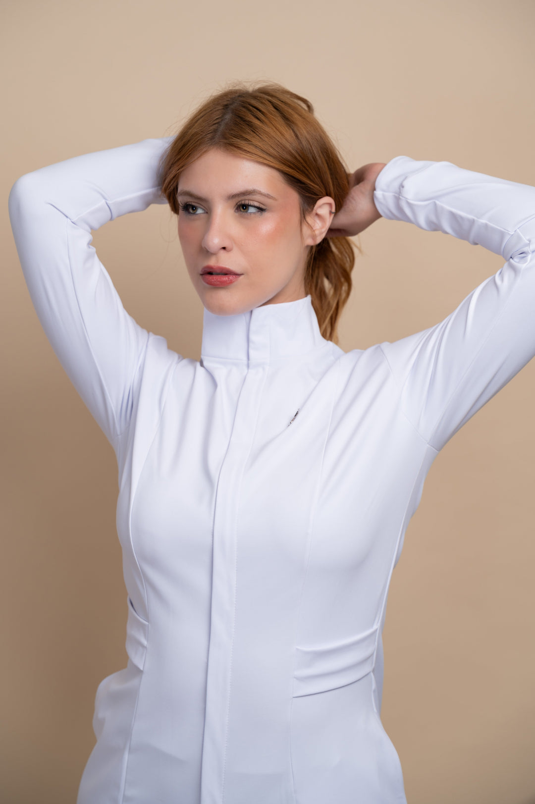 Premium performance lab coat for women by Le Petit Scrubs