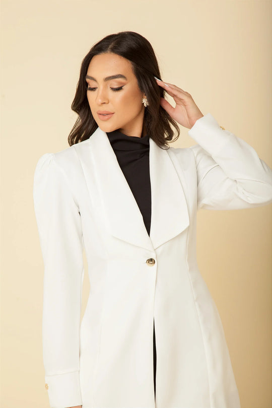 Anne premium women’s lab coat with tailored silhouette