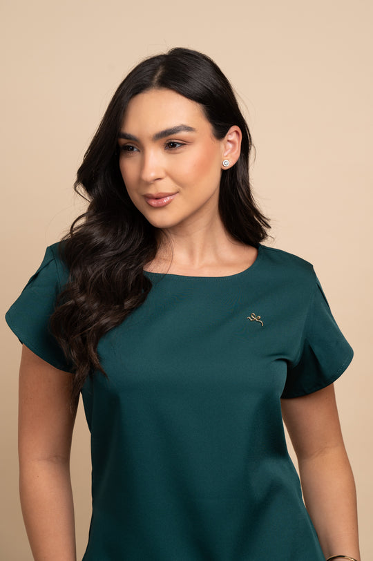 Cannes Green Women’s Scrub Set